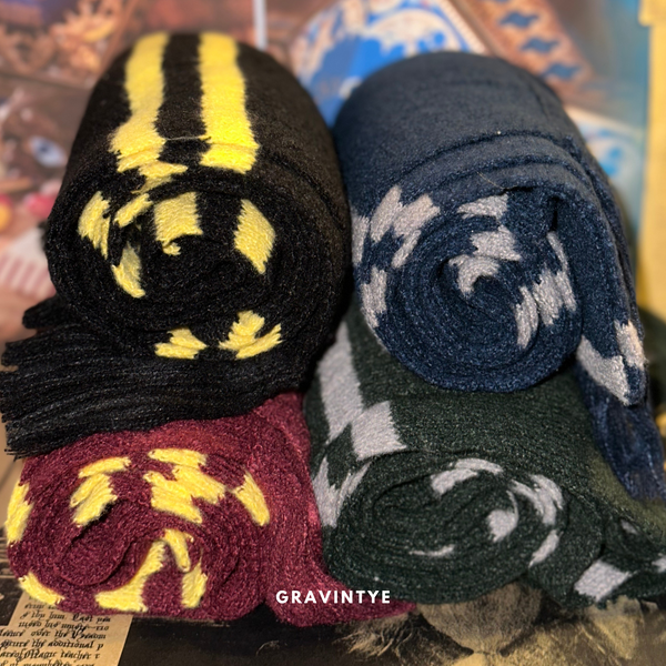 BUFANDA A RAYAS (HUFFLEPUFF)