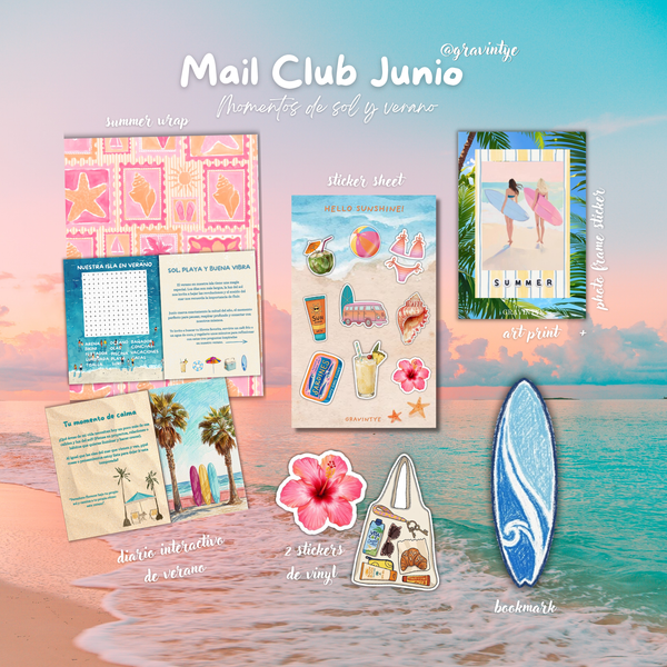 MONTHLY GRAVINTYE MAIL CLUB SUBSCRIPTION JUNE / JUNIO