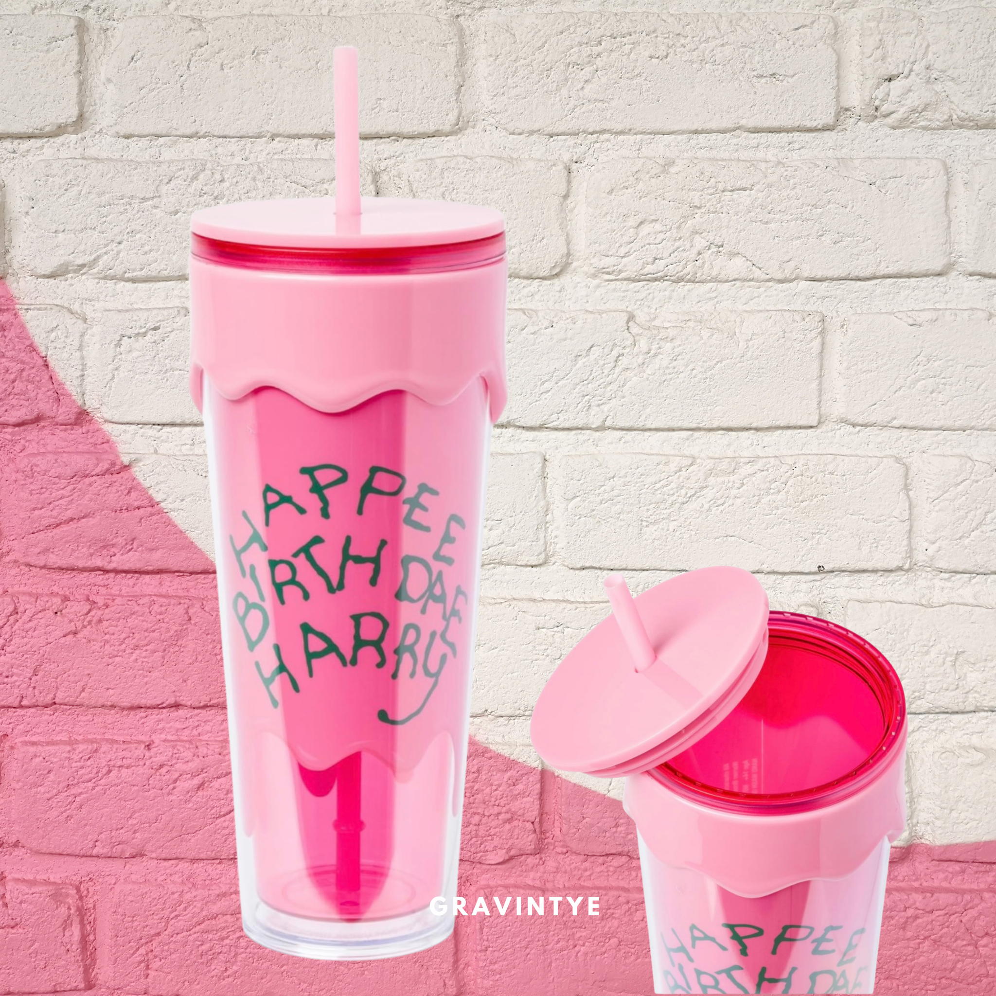 TUMBLER 26OZ PASTEL ROSA
