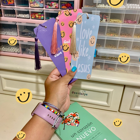 MARCADORES DE LIBROS BRILLANTES